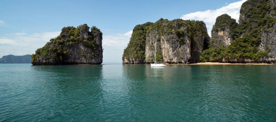 Journée bateau à la découverte des îles dans le Sud de la Thaïlande