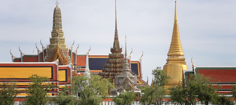 Le Palais Royal à Bangkok, en Thaïlande