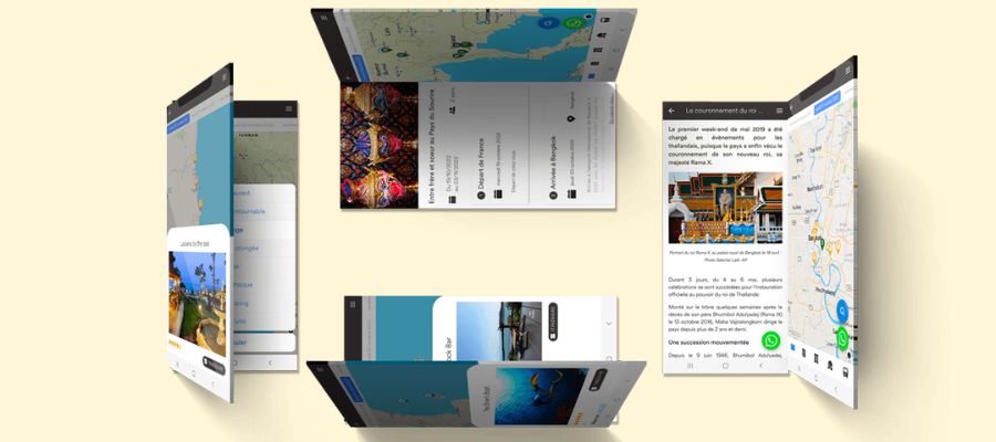 L'interface de l'application ODASIE+