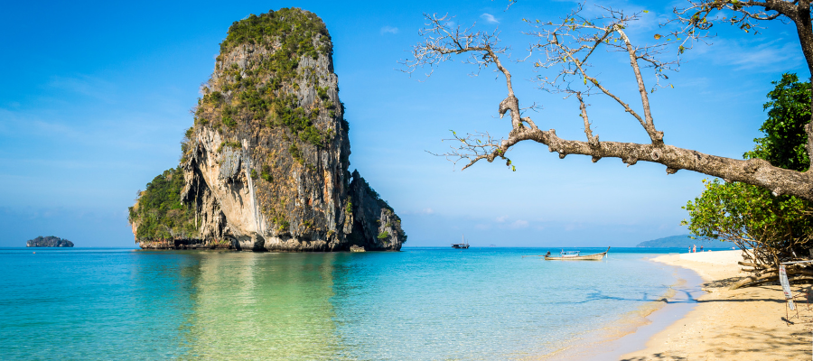 Phra Nang Beach, Krabi, Thaïlande