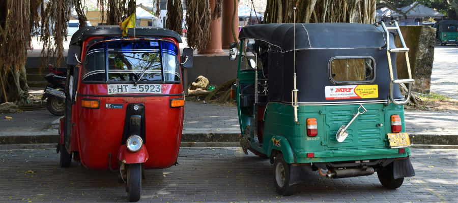 Tuk Tuk en Thaïlande